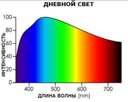 Спектр дневного света